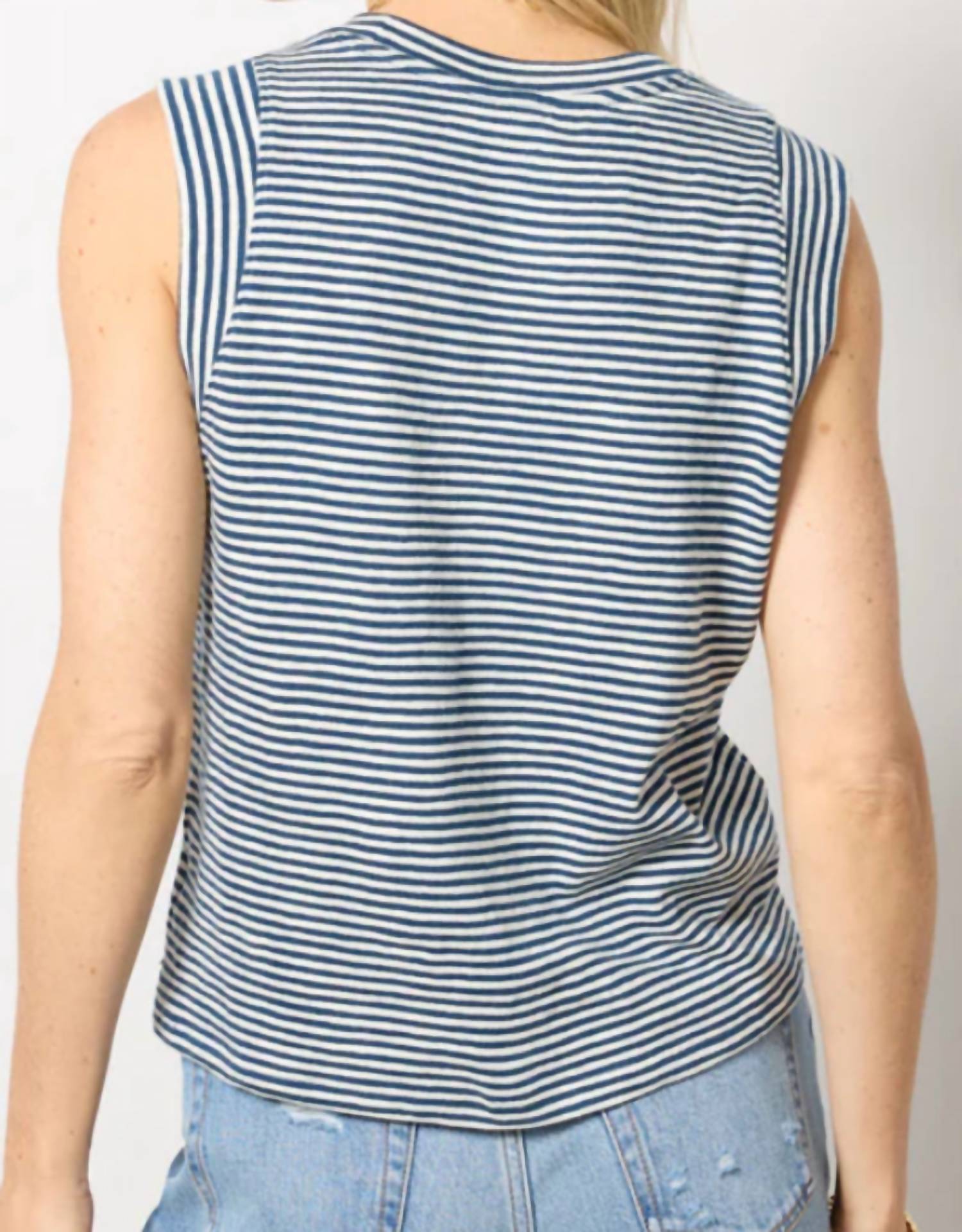 Faherty - Sunwashed Slub Muscle Tank