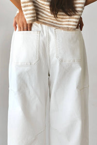 Risen - Lina High-rise Barrel Leg Cargo Pant