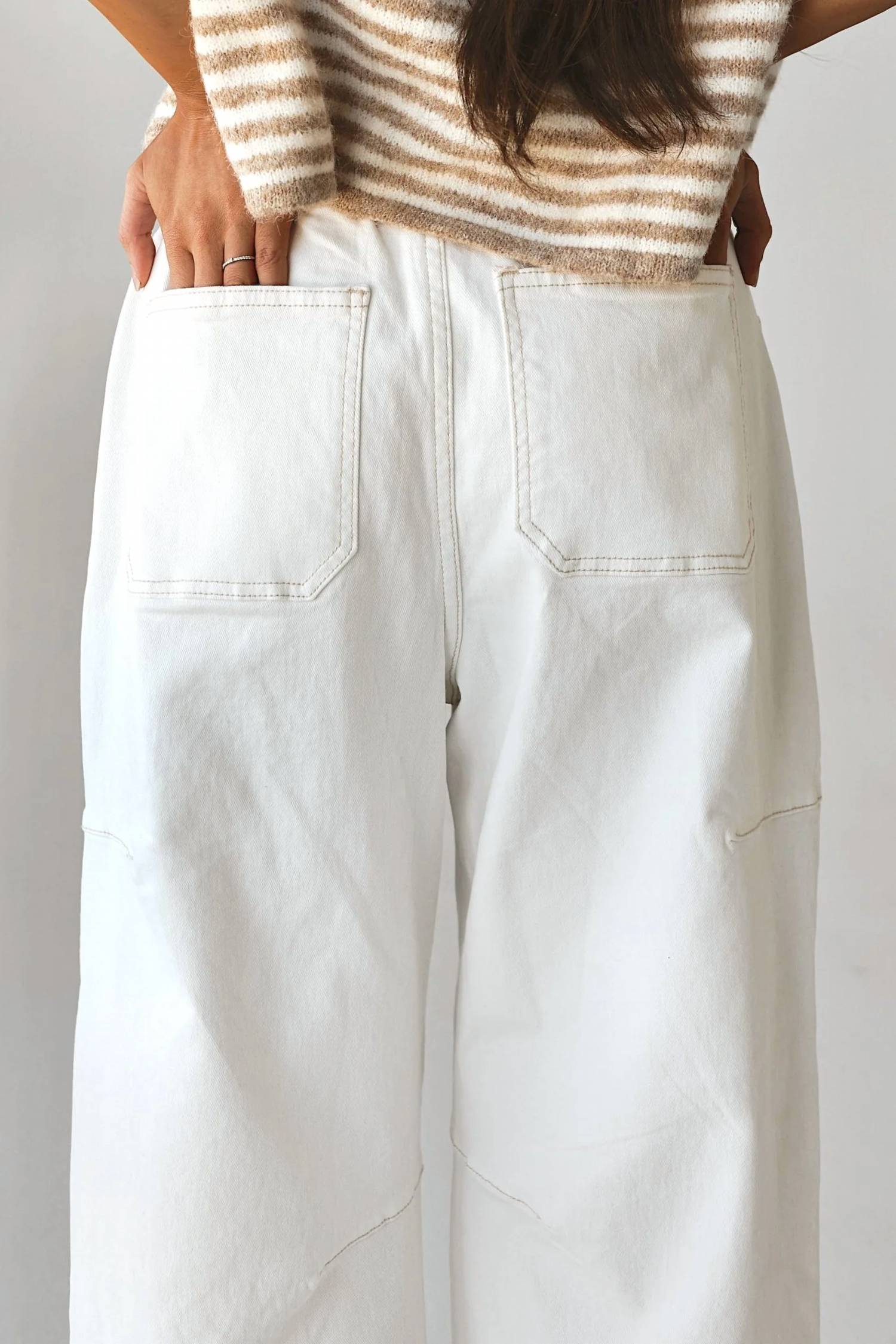 Risen - Lina High-rise Barrel Leg Cargo Pant