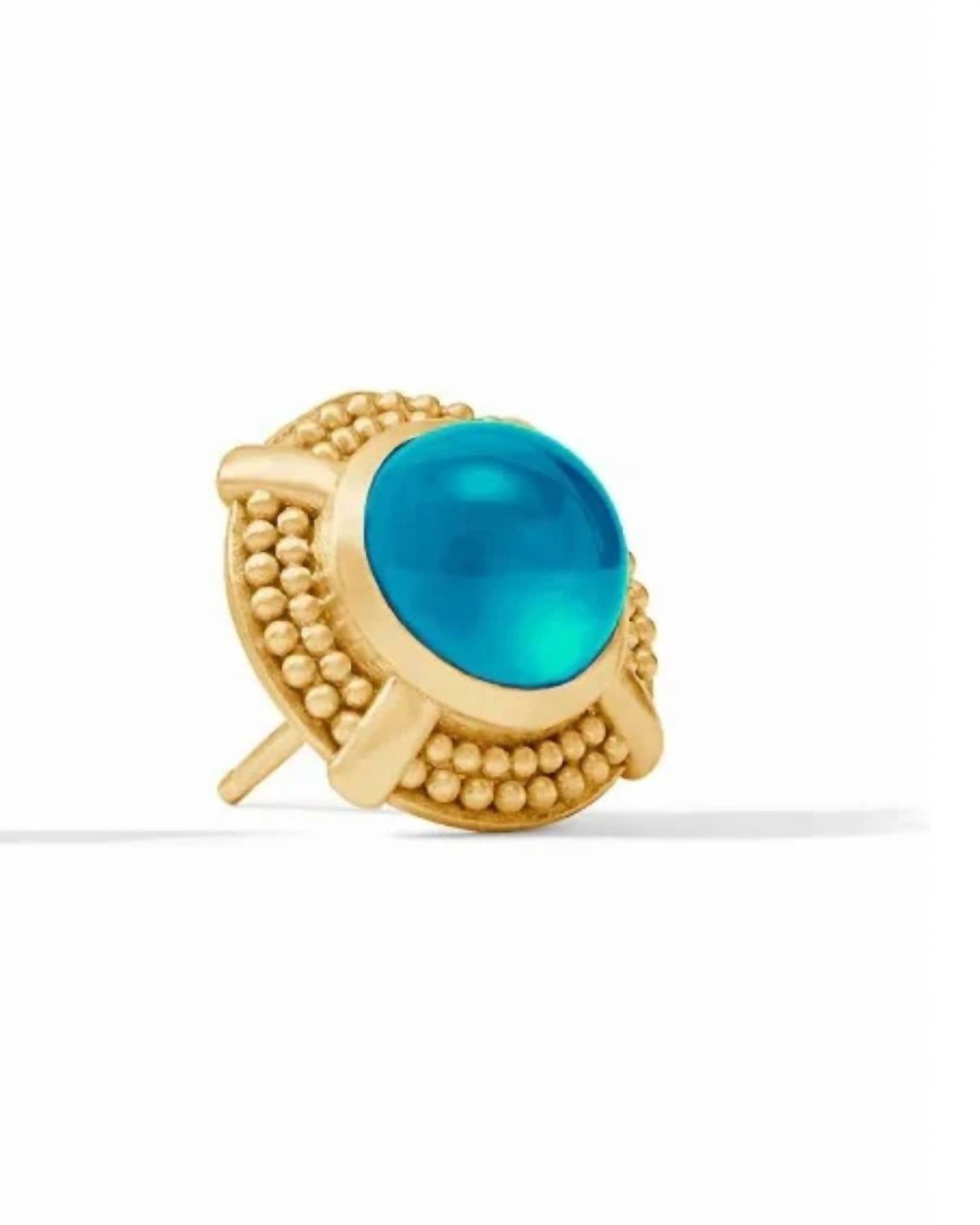 Julie Vos - Women's Cabochon Stud Earrings