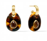 Julie Vos - Women's Carnaby Hoop And Charm Earrings