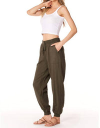 Bobi - Drawstring With Pockets Jogger