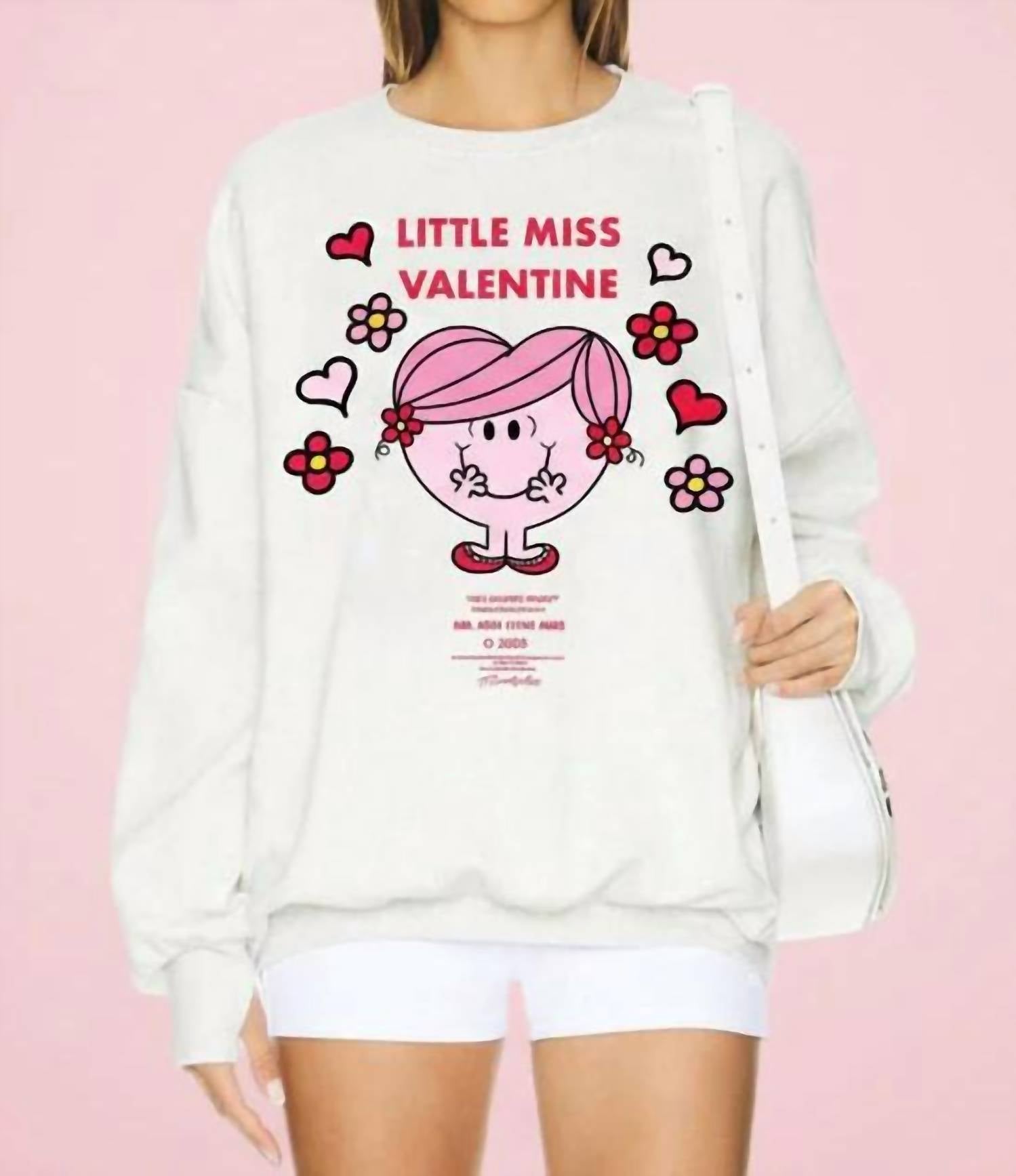 The Laundry Room - Little Miss Valentine Sweatshirt