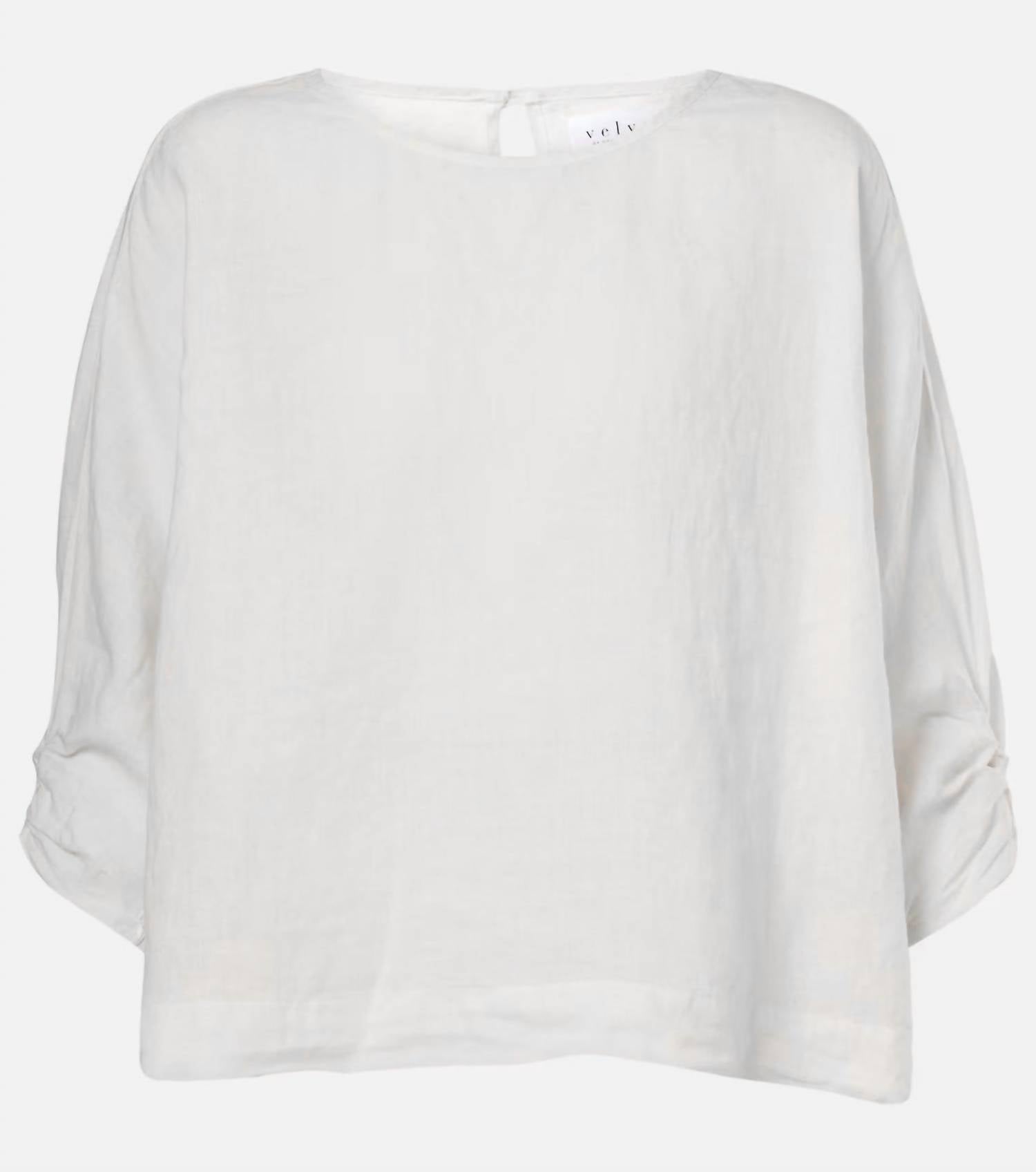 Velvet By Graham & Spencer - Cass Linen Top
