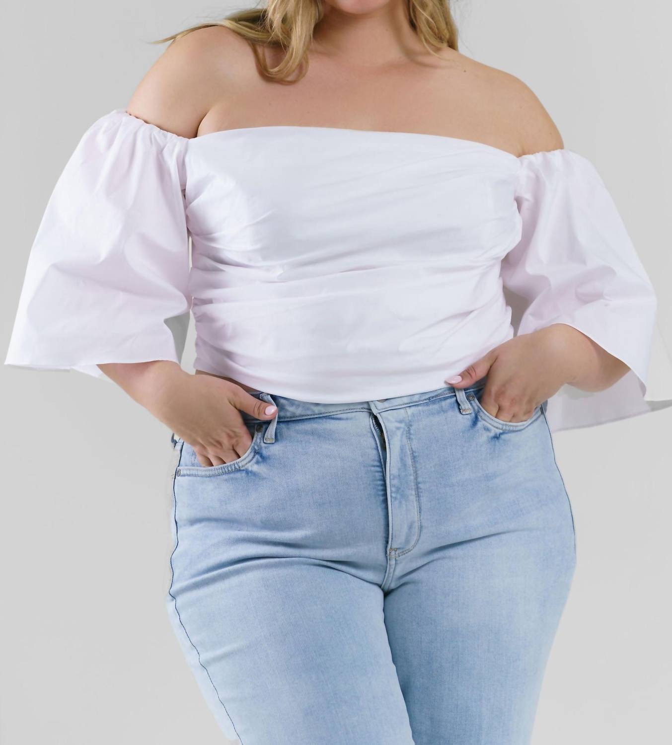 Tanya Taylor - Sloane Of-shoulder Top - Plus