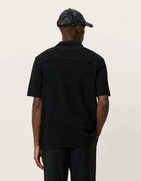Les Deux - Hector Pointelle Short Sleeve Shirt