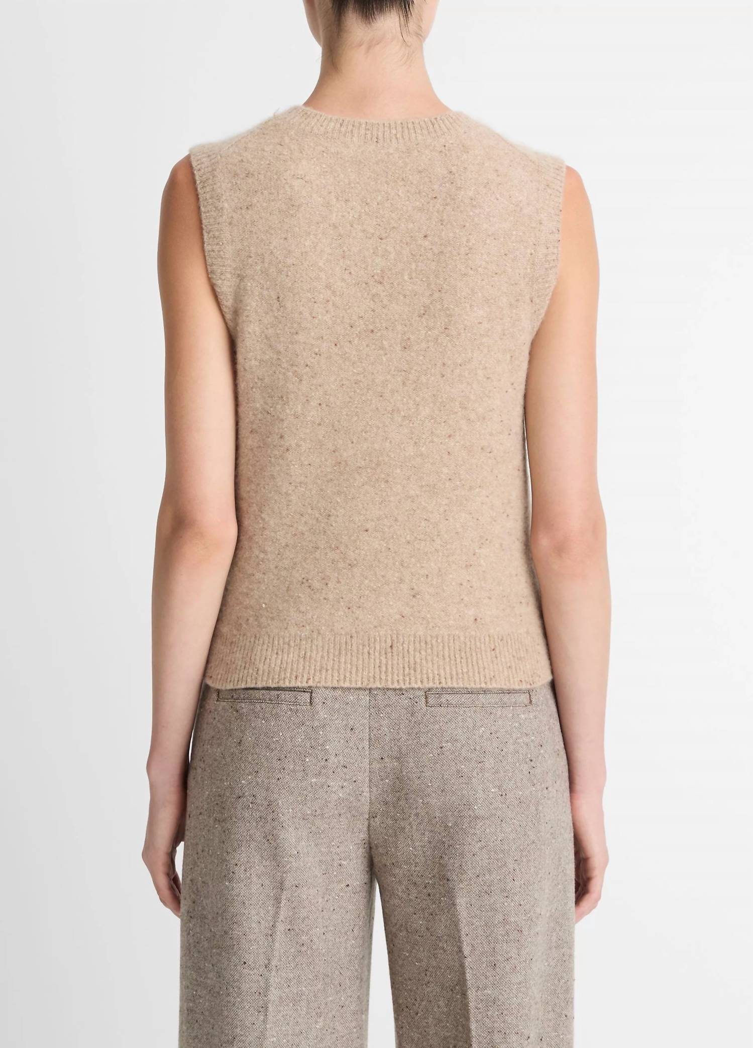 Vince - Donegal Plush Cashmere Sweater Vest
