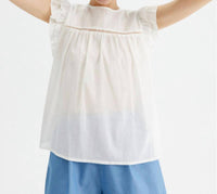 Compania Fantastica - Daisy Cotton Voile Top