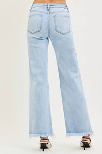 Risen - Tummy Control Ankle Straight Leg Jeans