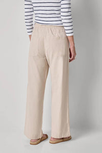 Lilla P - Linen Blend Straight Leg Pants
