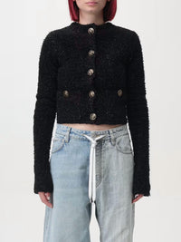 Balenciaga - Tweed Cropped Cardigan