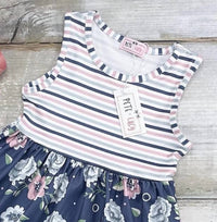 Pete + Lucy - Girls Midnight Rose Dress