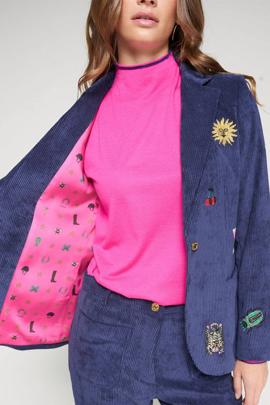 Vilagallo - Corduroy Motif Jacket