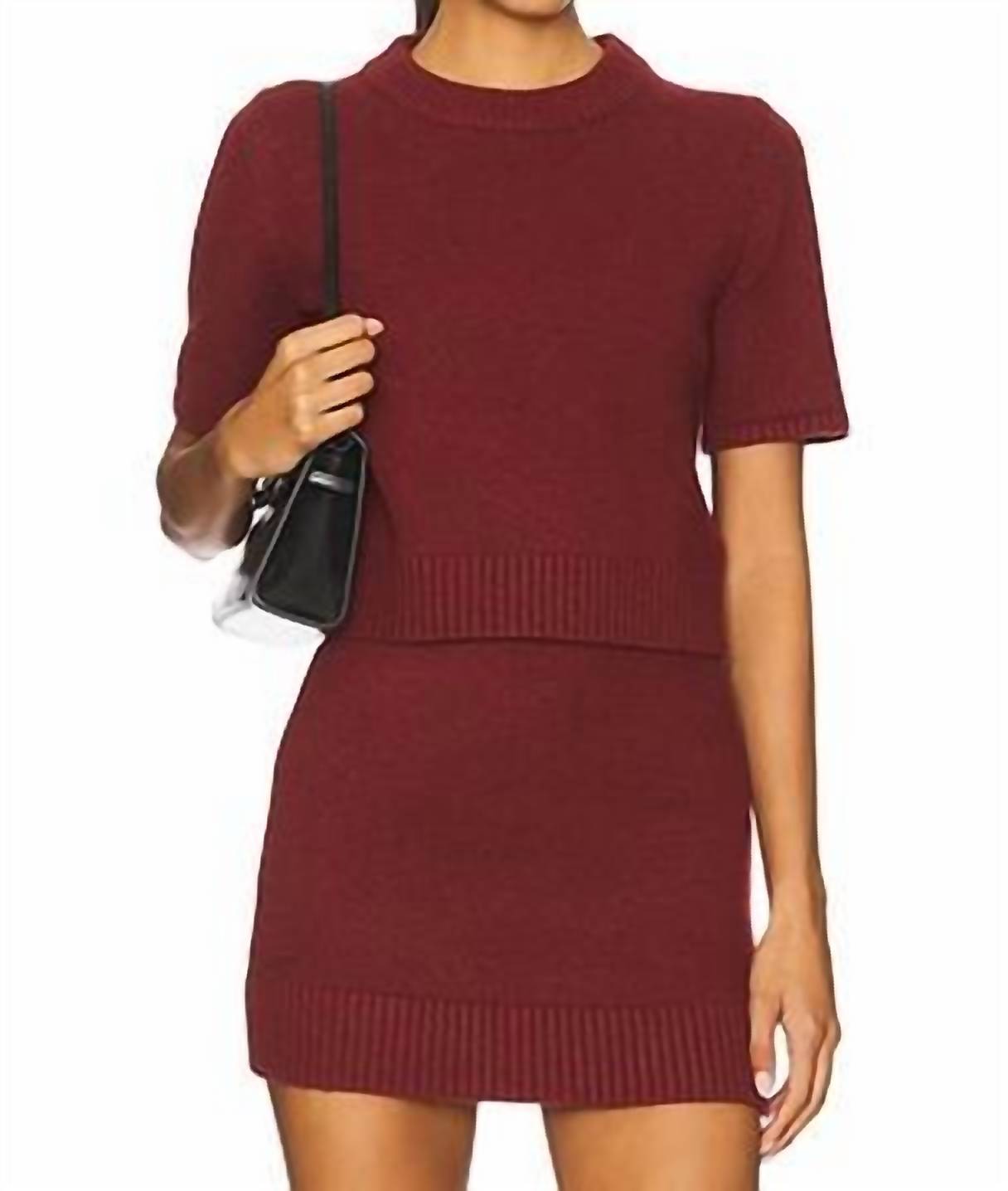 Elodie - Women 's Sana Sweater Mini Skirt