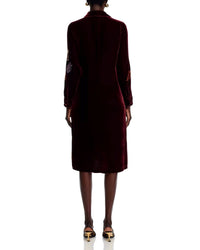 Johnny Was - GINEVA VELVET SHIRT DRESS