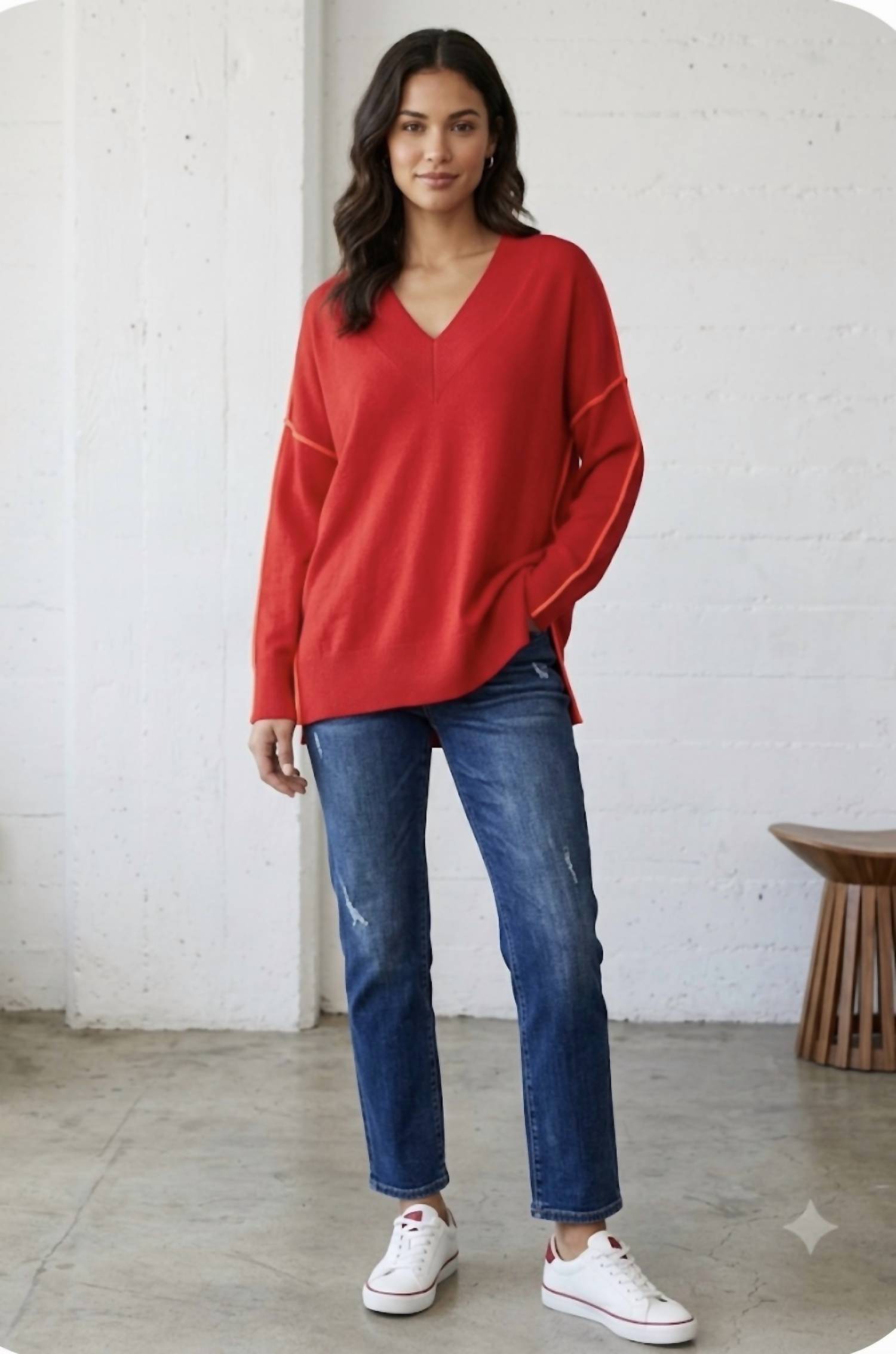 Essentiel Antwerp - Inside Long Sleeve Sweater