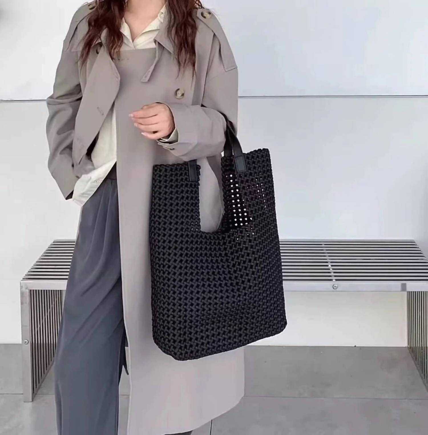Prenelove - Women's Eston Woven Tote Bag