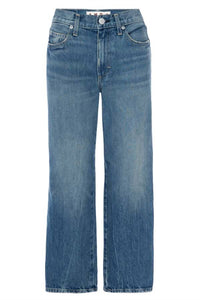 Amo - Billie Crop Wide Straight Leg Jean