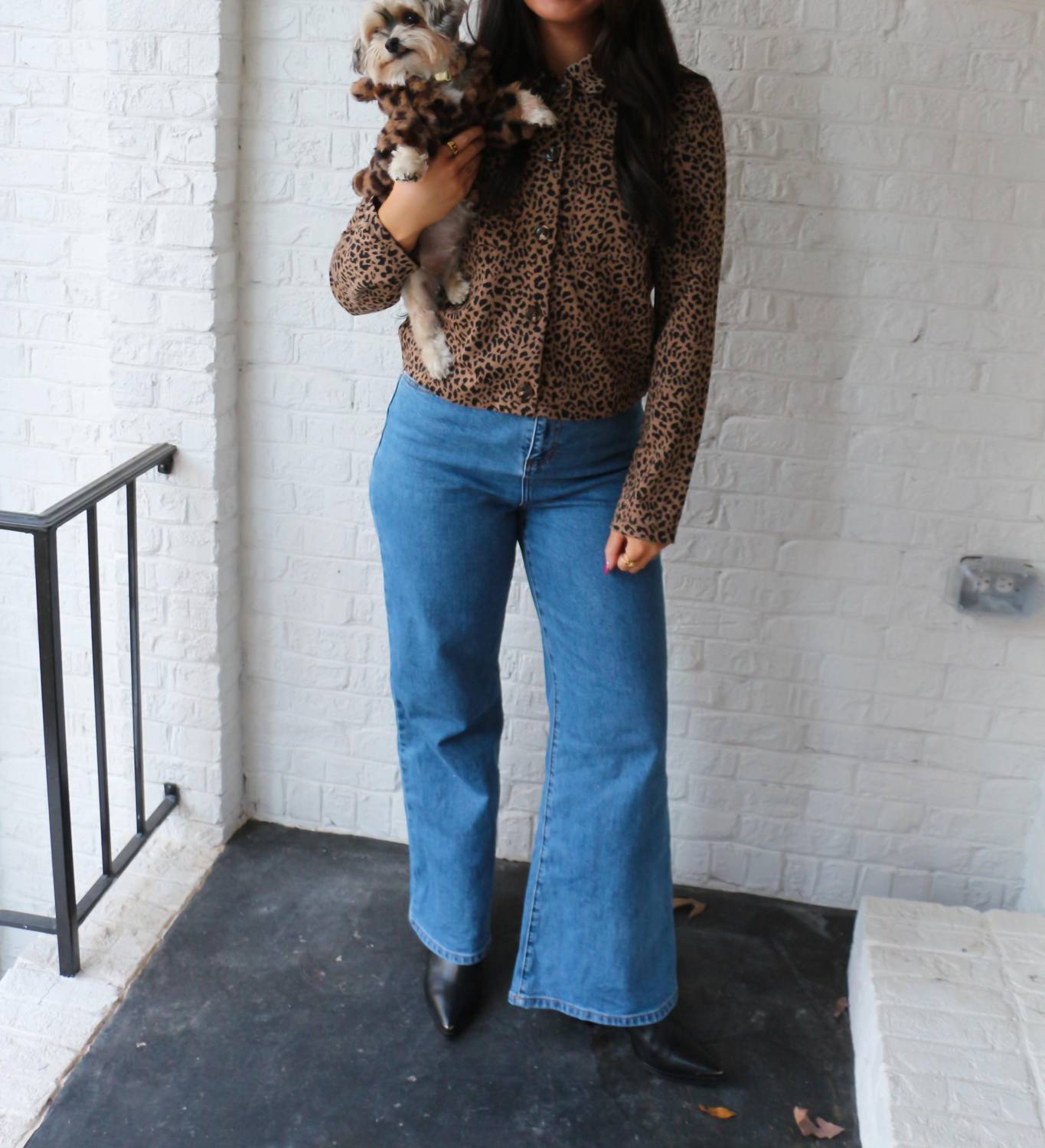 Etclet - Printed Knit Cardigan