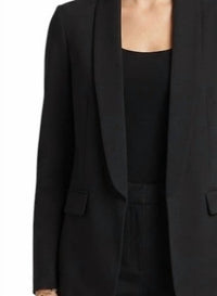 Venti6 - Slim Blazer Suit Jacket With Flap Pockets