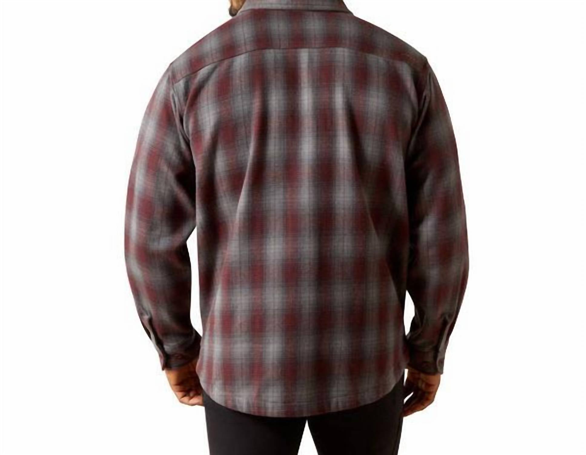 Ariat - Rebar Heavy Flannel Work Snap Shirt