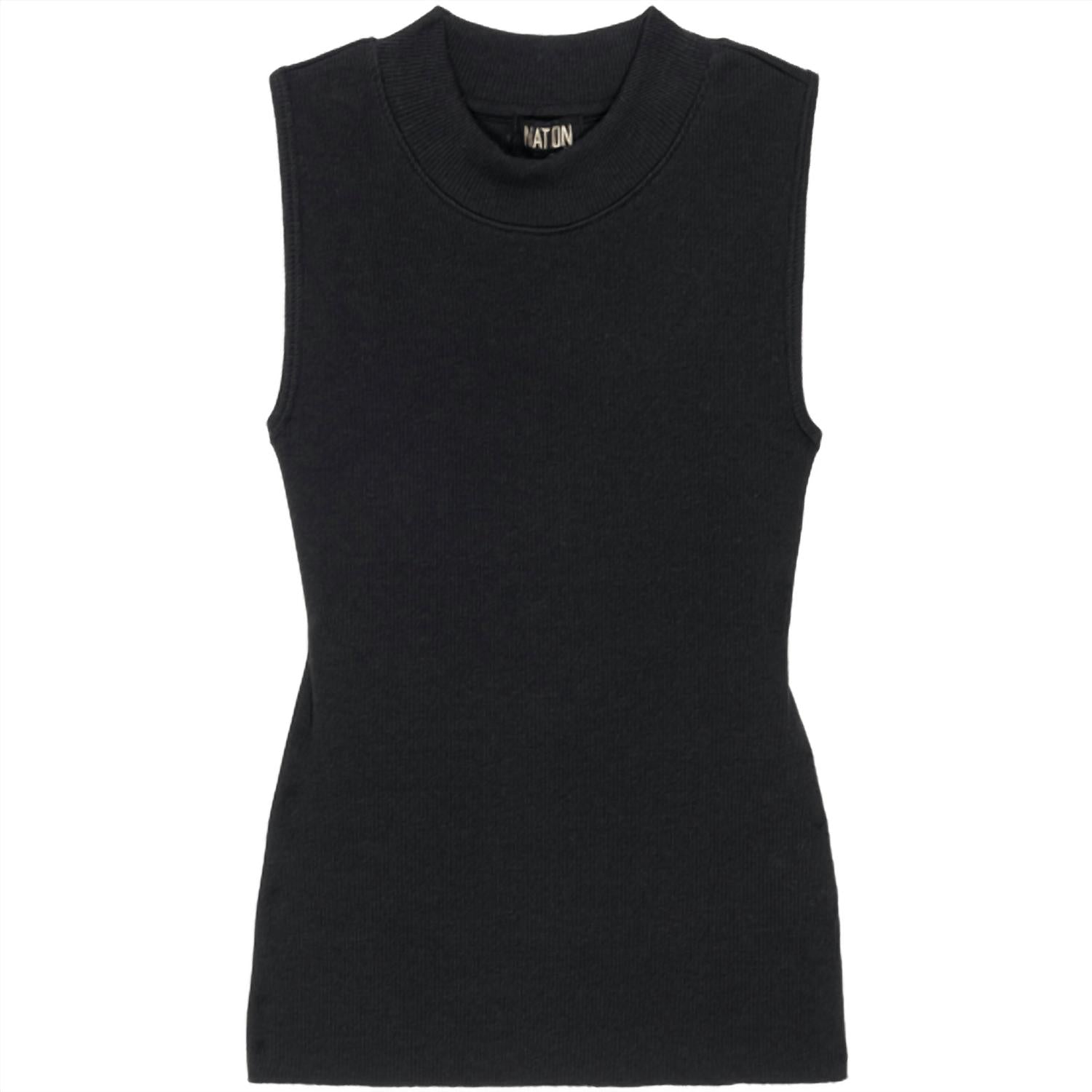 Nation Ltd - Joan Sleeveless Mock Neck Top