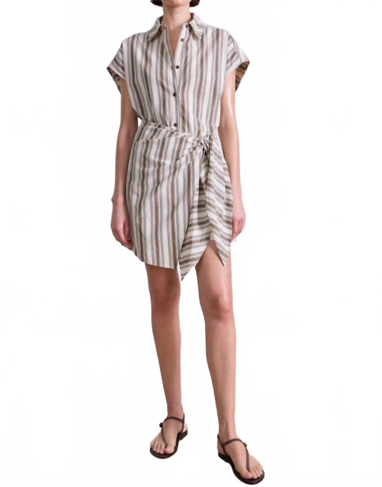 Apiece Apart - San Vito Sarong Mini Dress