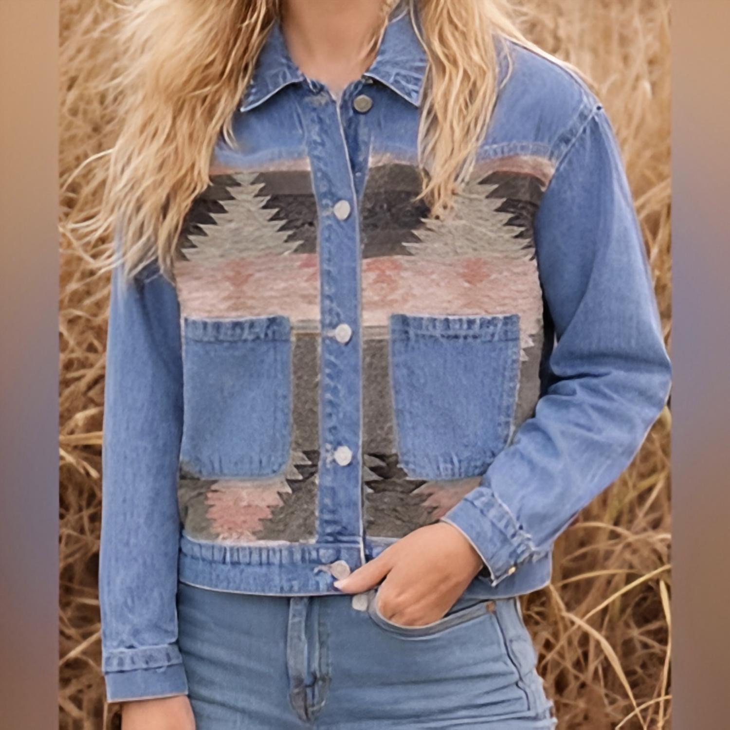 Miss Sparkling - Only In The West Denim Jacket