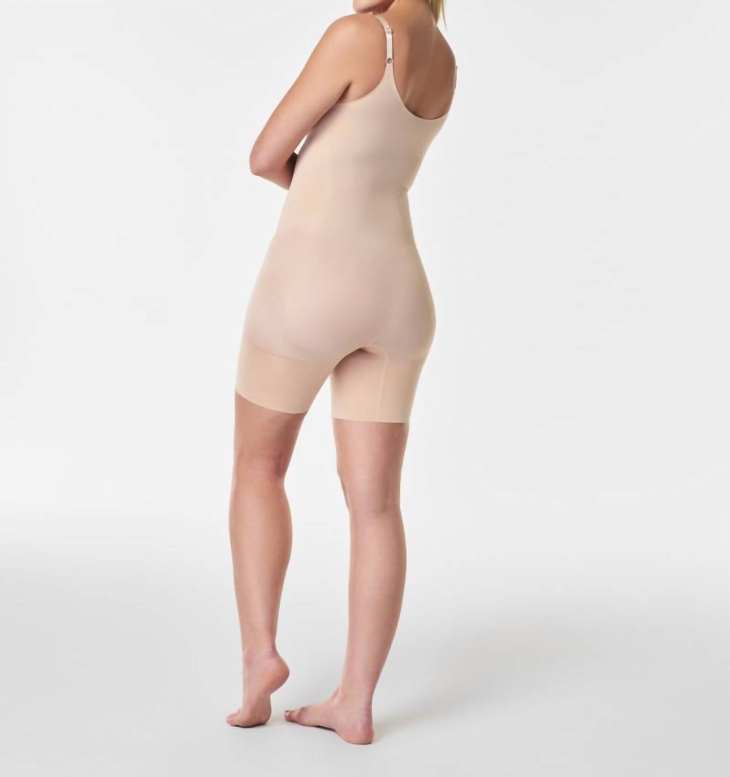 Spanx - Open Bust Mid Thigh Bodysuit