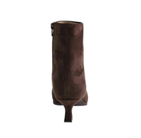 CHINESE LAUNDRY Women's Novalie Kitten Heel Bootie in brown - women's shoe - alternate view