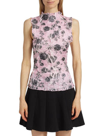 Ganni - Shibori Pleat Top