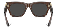 Burberry Women's Be4424f 4116/87 Square Sunglasses in brown dark grey - women's accessory - view 4