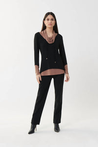 Joseph Ribkoff - Cowl Neck Top