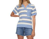 Flags & Anthem - Maben Striped Polo Sweater