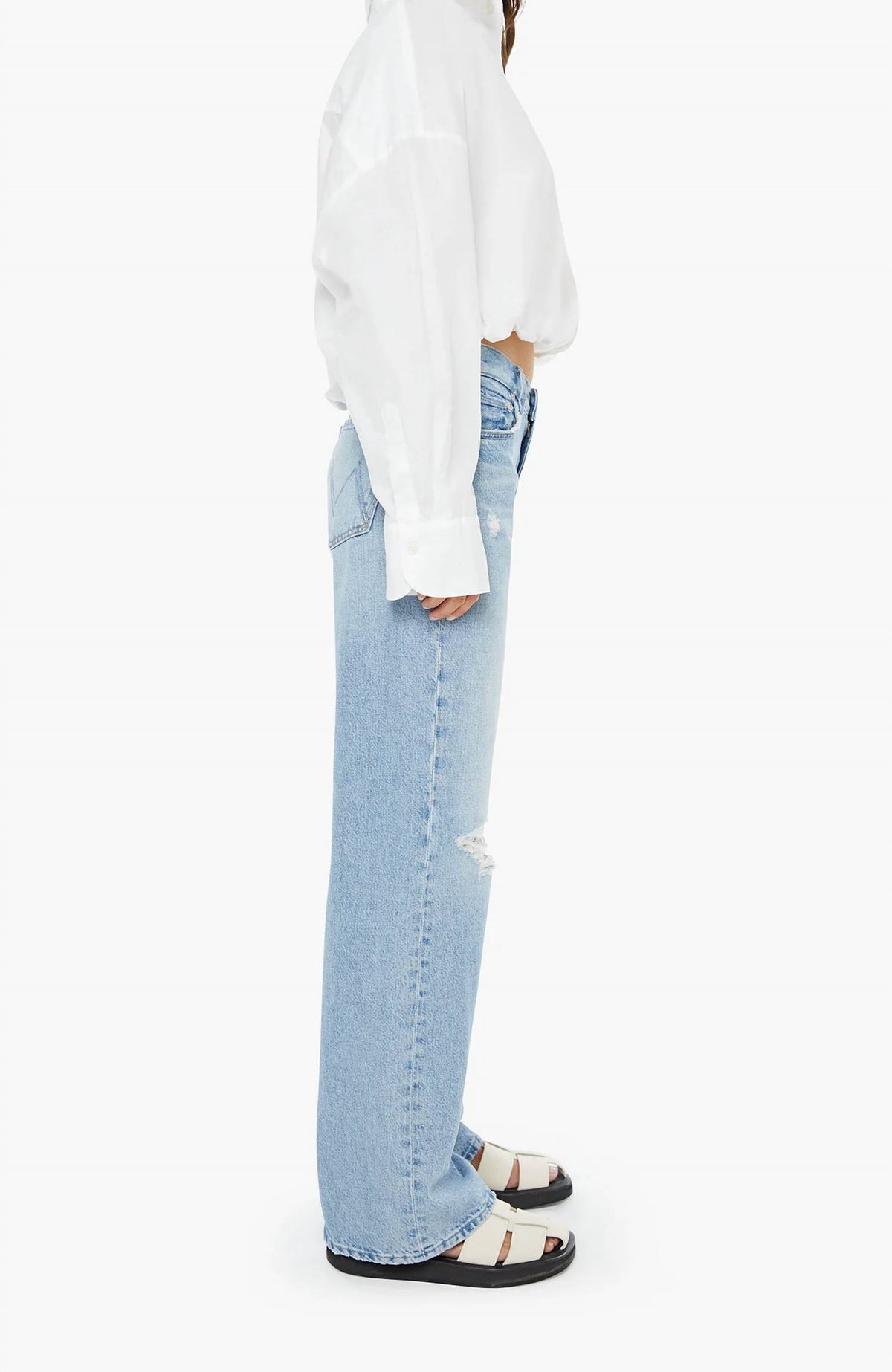 Mother - Women's Mid Rise Maven Sneak Jean