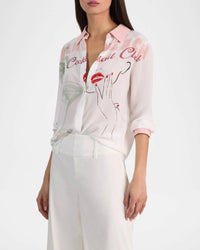 Alice + Olivia - Willa Silk Blouse