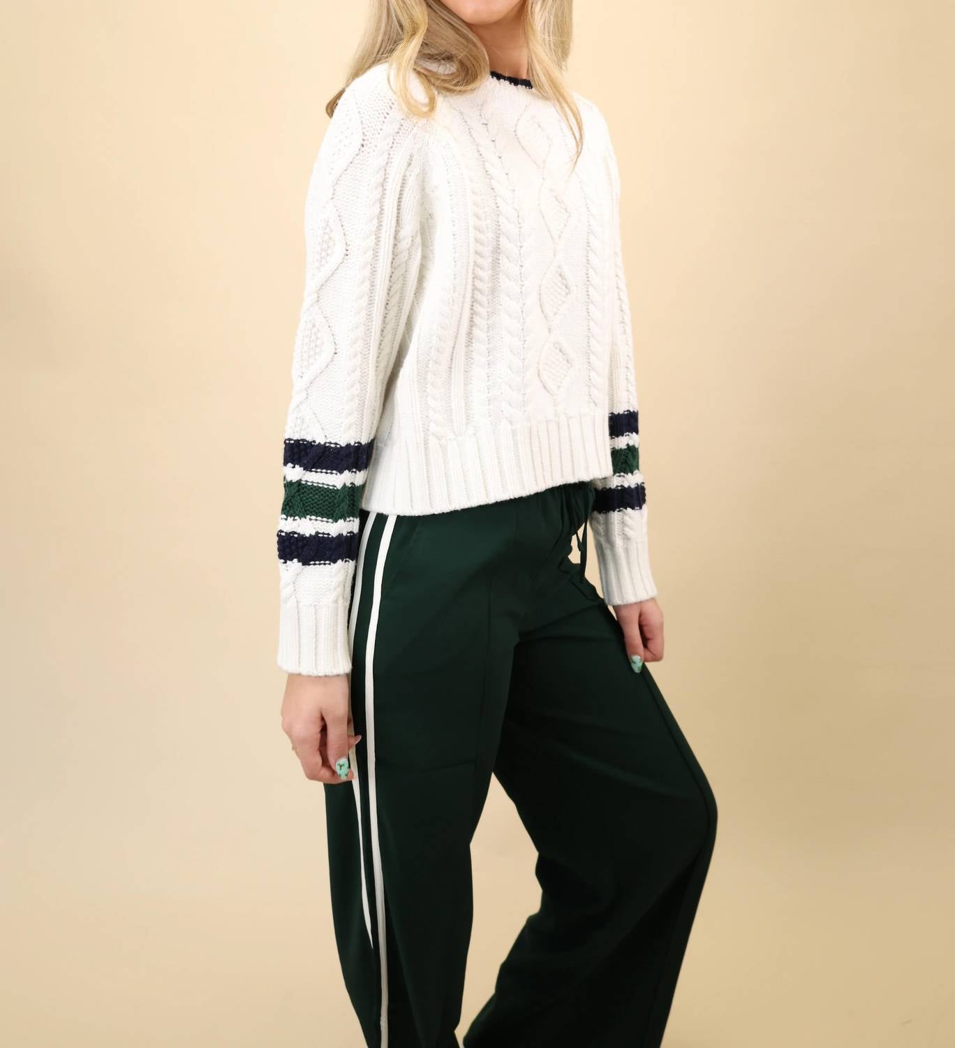 Sundry - Women's Chunky Cableknit Sweater