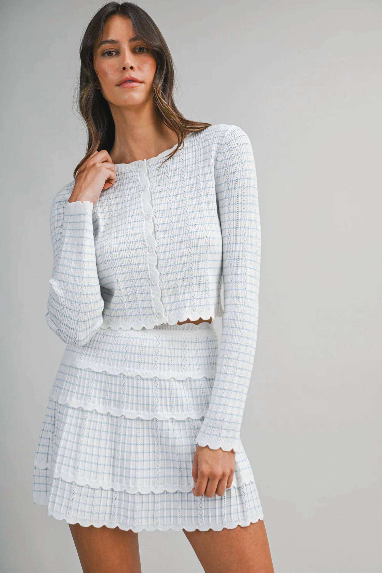 Mable - Coastal Tennis Skirt Set