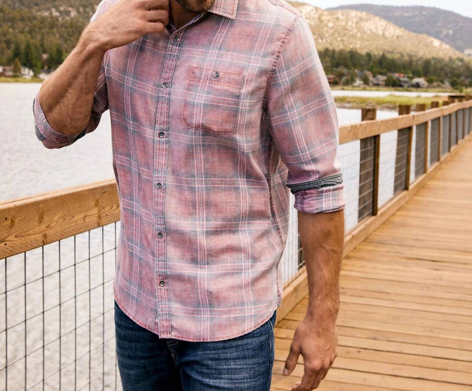 Flags & Anthem - Paxton Vintage Soft Button Down Shirt
