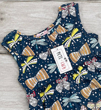 Pete + Lucy - Girls Butterfly Capri Set