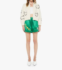 Mother - Crop Raquette Cardigan