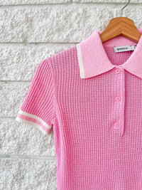 Simkhai - Whitten Short Sleeve Polo