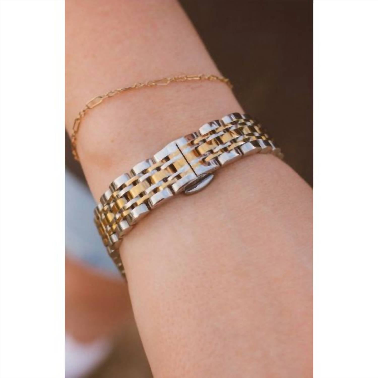 Andi - Women's Stainless Steel Apple Watch Band
