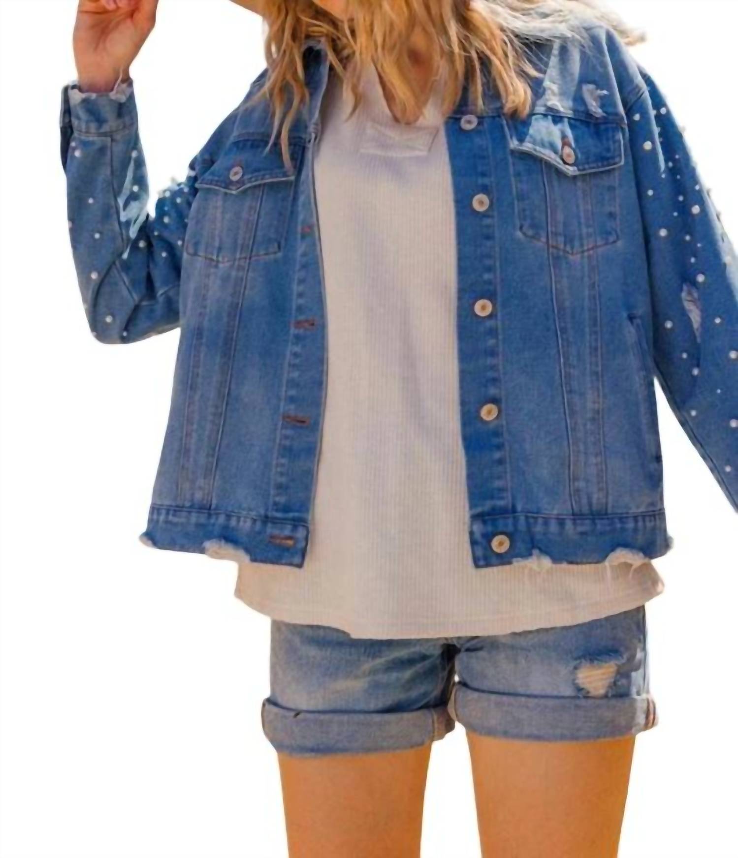 Oddi - Pearl Denim Jacket