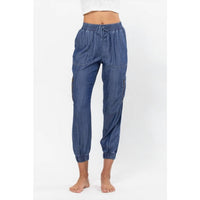 Sneak Peek - Denim Cargo Joggers