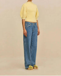 Cult Gaia - Xaden Puff Sleeve Top