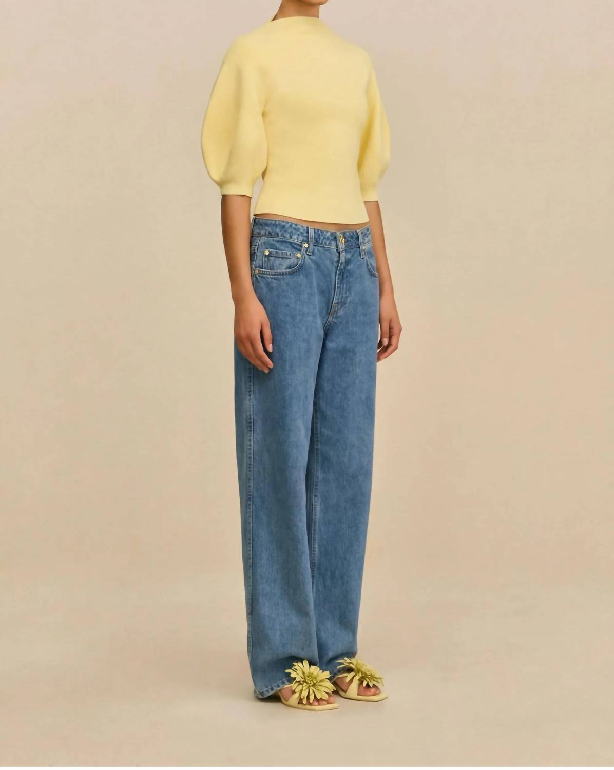 Cult Gaia - Xaden Puff Sleeve Top