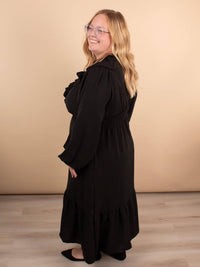 Haptics - Warm Welcome V-neck Midi Dress