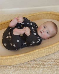 Quincy Mae Relaxed Fleece Jumpsuit in crossbones - kids' item