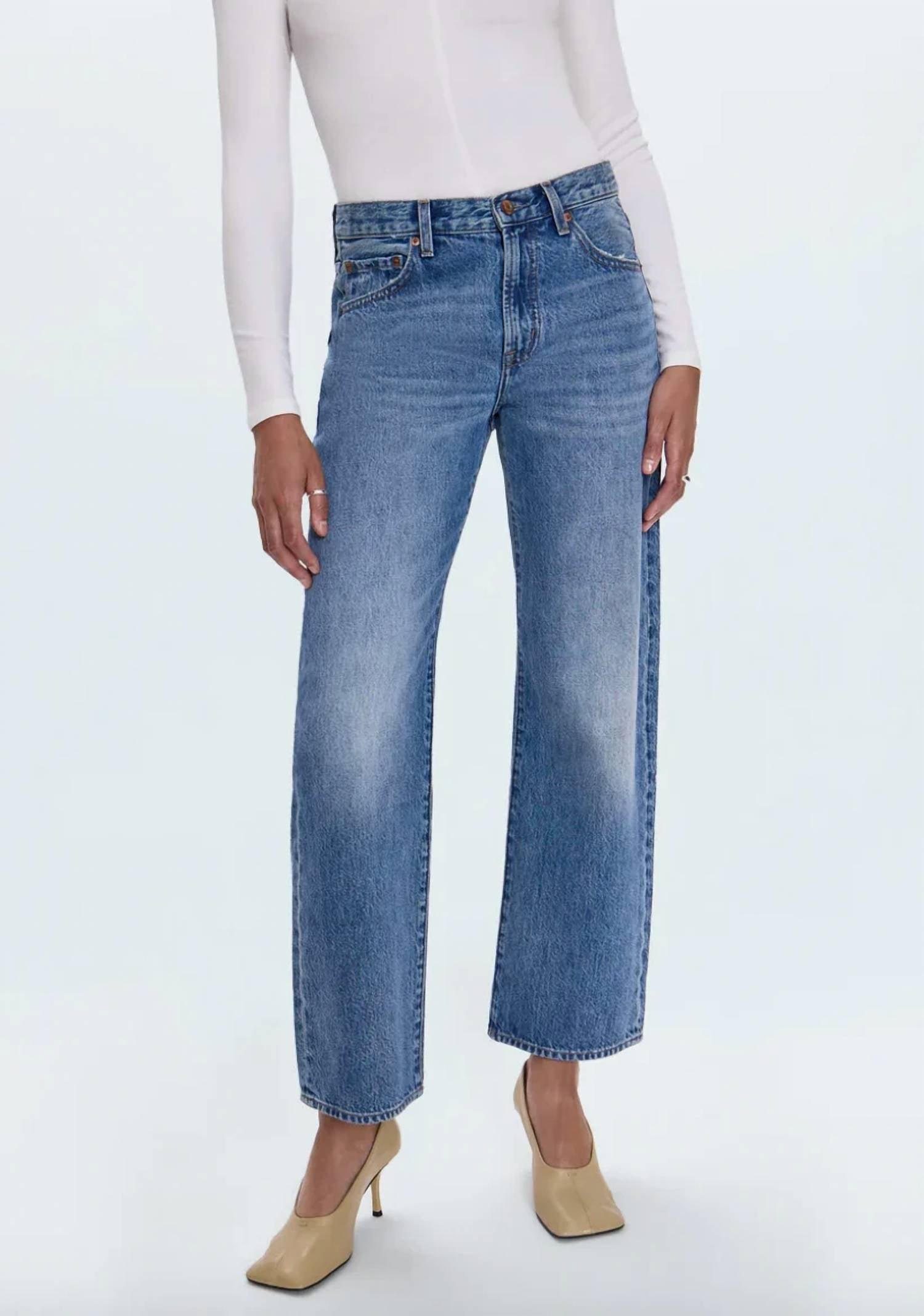 Pistola - Lexi Bowed Straight Leg Jeans